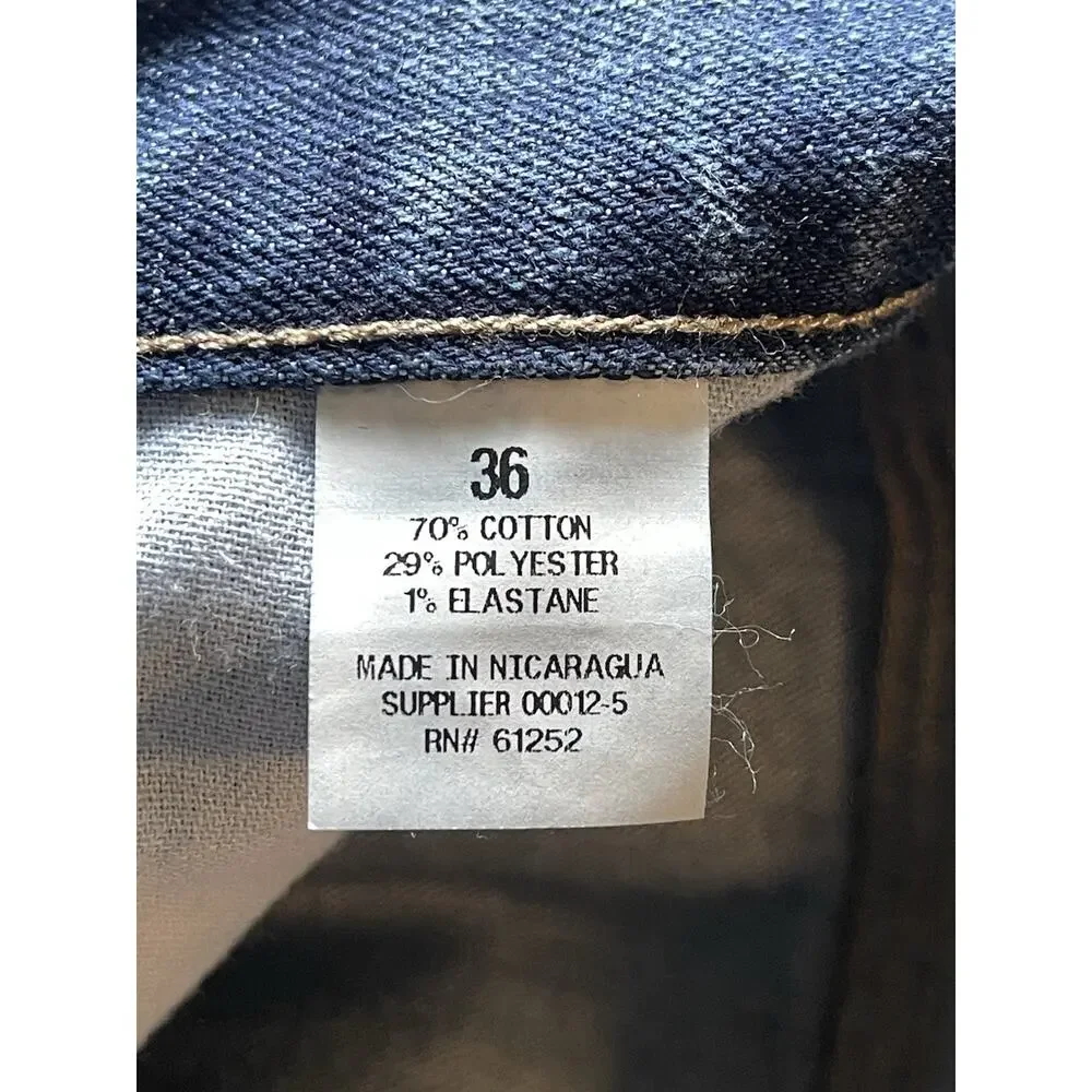 Big Mac Carpenter Shorts Mens 36x11 Blue Denim Wide Leg Outdoor